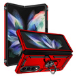 Armor Case for Samsung Galaxy Z Fold 4 5G, Nox Case Ring, red
