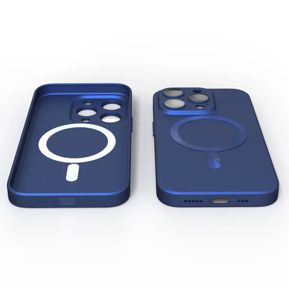 Case for iPhone 16 Pro Max, ColorMag, for MagSafe, dark blue