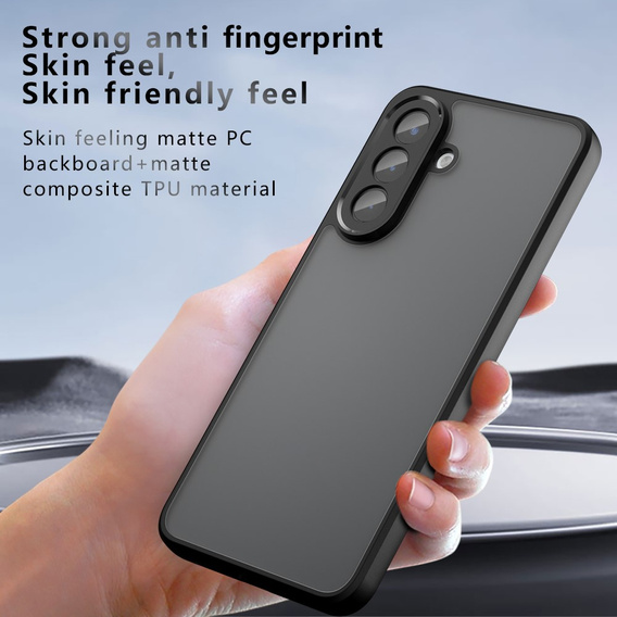 Fusion Hybrid case for Samsung Galaxy A57 5G, black