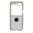 Case for Samsung Galaxy Z Flip 5 5G, Electro Ring, white