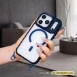 Case with stand and detachable lanyard, for MagSafe for iPhone 17 Pro Max