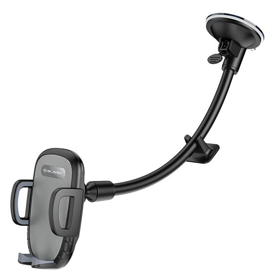 Car windshield mount with adjustable arm for smartphones