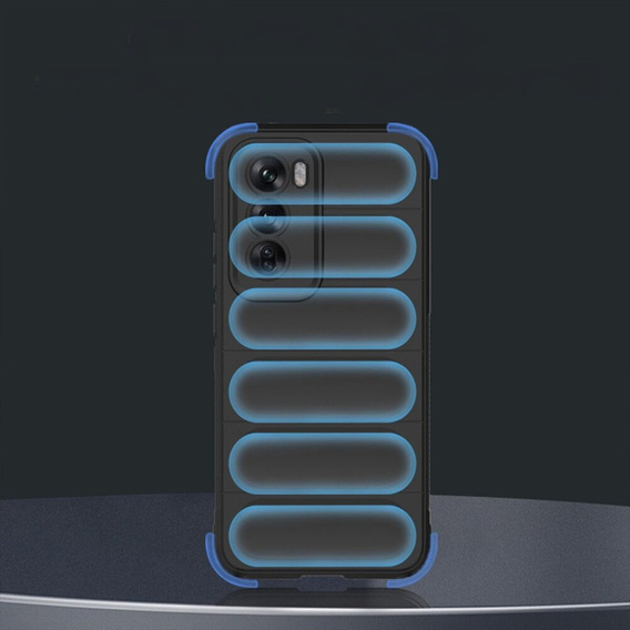Case for Oppo Reno 12, Gaming Shockproof, black