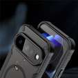 Armoured case for Google Pixel 10 Pro XL, for MagSafe, matt, black