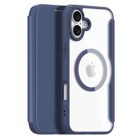 Dux Ducis Case for iPhone 16 Plus, Skin X Pro, MagSafe, dark blue