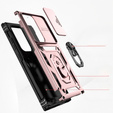 Case for Samsung Galaxy S24 Ultra, CamShield Slide, pink rose gold