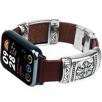 Leather Strap for Xiaomi Smart Band 8 Pro