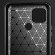 Case for Realme C21, Carbon, black