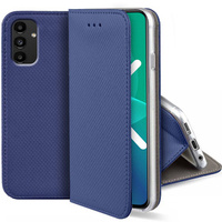 Flip case for Samsung Galaxy A04S / A13 5G, Wallet Smart Magnet, blue