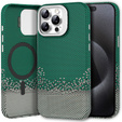 Case for iPhone 15 Pro, Frame Kickstand, for MagSafe, Sand Green