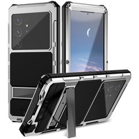 Armored case for Samsung Galaxy S24 Ultra, R-JUST, silver