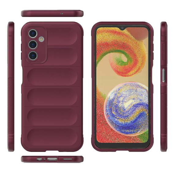 Case for Samsung Galaxy A14 4G/5G, Gaming Shockproof, maroon