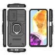 Case for Samsung Galaxy M15 5G, KickStand Camera Lens, black