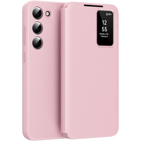 Flip case for Samsung Galaxy S23, Smart View Wallet, pink