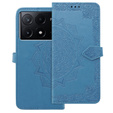 Flip case for Xiaomi Poco X6 Pro 5G, Mandala, pink rose gold