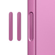 2x NORTHJO Camera Control Button Glass for iPhone 16 / 16 Plus / 16 Pro / 16 Pro Max, pink
