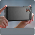 Case for Samsung Galaxy Xcover 7 Pro, Carbon, black