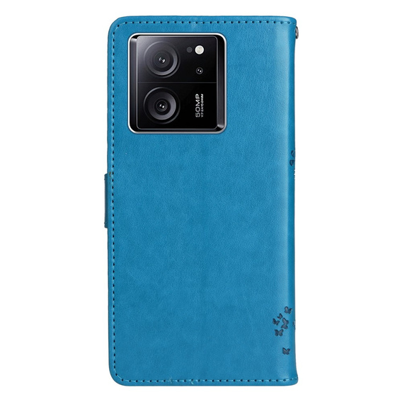 Flip case for Xiaomi 13T / 13T Pro, tree, blue