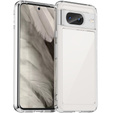 Case for Google Pixel 8, Fusion Hybrid, with camera protection, transparent