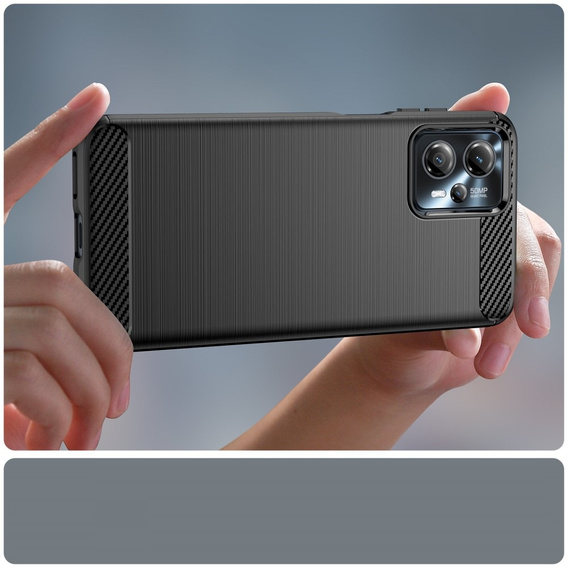Case for Motorola Moto G23 / G13, Carbon, black