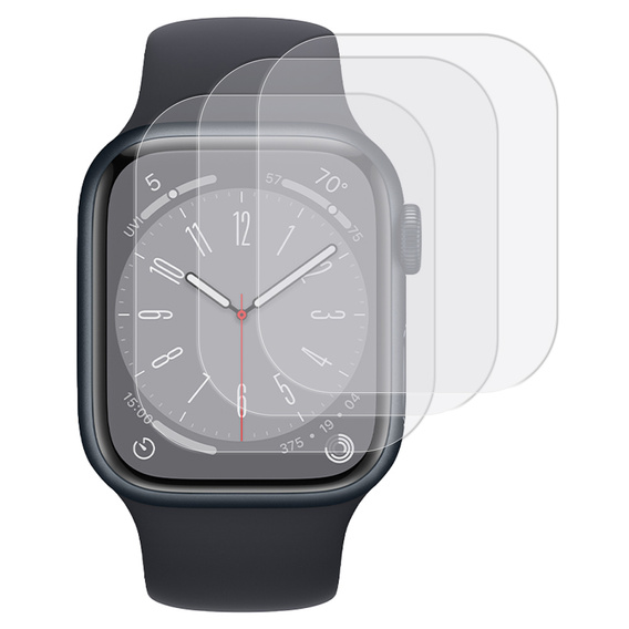 3x ERBORD hydrogel film for Apple Watch 7/8 45mm