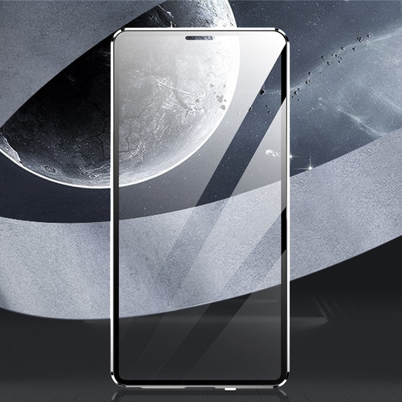 Magnetic Dual Glass Case for OnePlus 15 5G, silver