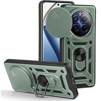 Case for Realme 12 Pro 5G / 12 Pro+ 5G, CamShield Slide, green