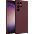Case for Samsung Galaxy S23 Ultra, GKK Slim CamShield, maroon