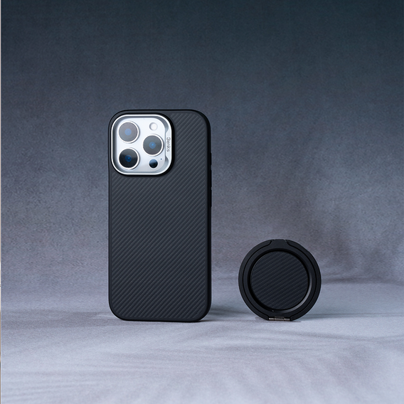 BENKS Kevlar Armor PRO Carbon Fiber 600D D065 case for MagSafe for iPhone 16 Pro