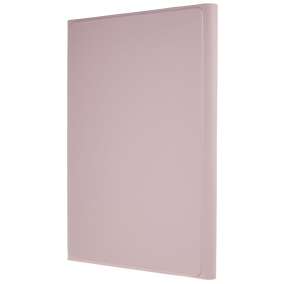 Case + keyboard Galaxy Tab S7+ Plus / S8+ Plus /S7 FE T730 T733, Pen Slot, pink rose gold