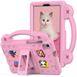 Children's case for Samsung Galaxy Tab A7 Lite 8.7 T220/T225, Cute Patterns, with stand, pink