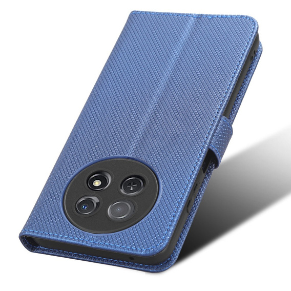 Flip case for Huawei Nova Y91 4G, Wallet Smart Magnet, blue