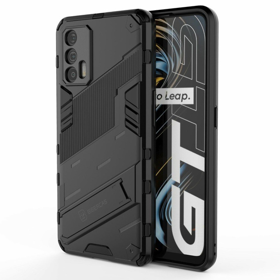 Case for Realme GT 5G, Military kickstand, blue