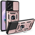 Case for Xiaomi Redmi Note 12 Pro+ 5G, CamShield Slide, pink rose gold