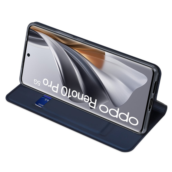 Dux Ducis Case for Oppo Reno 10 / 10 Pro, Skinpro, blue