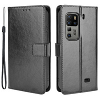 Flip case for uleFone Armor 11 5G/Armor 11T 5G, Crazy Horse Wallet, black
