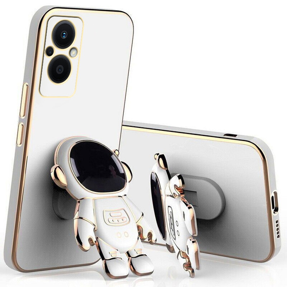 Case for Oppo Reno7 Lite 5G, Astronaut, white