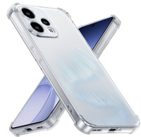 Dropproof case for Oppo Reno 15, transparent