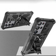 Case for Samsung Galaxy S23 Ultra, Armor Kickstand, black