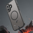 Case for iPhone 17, for MagSafe, with camera protection, tinted with black border