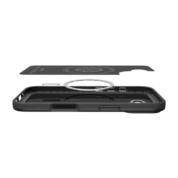 Spigen case for iPhone 17, Thin Fit Mag MagSafe, Black