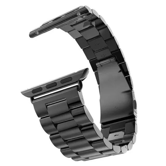 Stainless segments bracelet for Apple Watch 7/6/5/4/SE/3/2/1 45/44/42mm, Silver