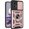 Case for Motorola Moto G13 / G23, CamShield Slide, pink rose gold