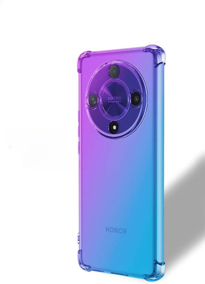 Case for Honor Magic 6 Lite 5G, Gradient Dropproof, Purple / blue