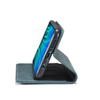 CASEME case for Xiaomi Redmi Note 8 Pro, Leather Wallet Case, turquoise