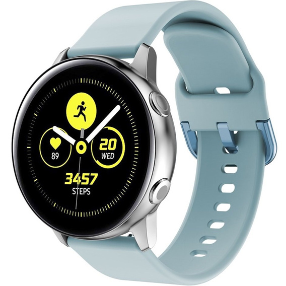 Silicone strap 20mm, Baby Blue