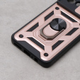 Case for Motorola Moto G84 5G, CamShield Slide, pink rose gold