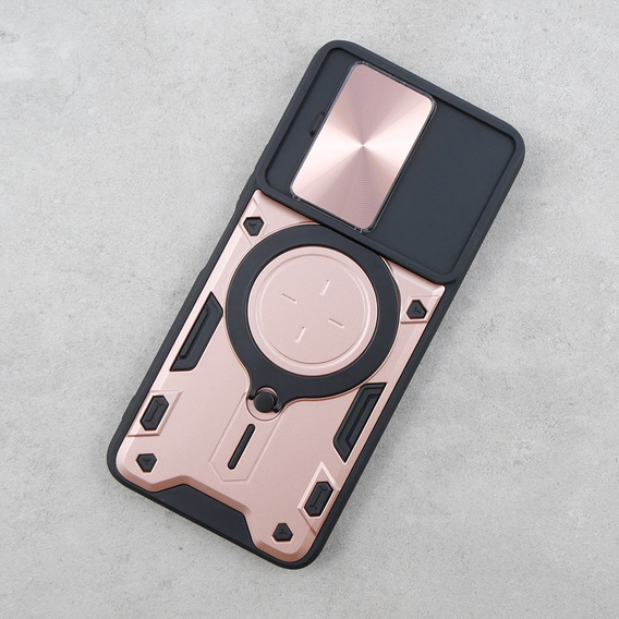 Armor case for Infinix Note 12 Pro 4G / Note 12 2023, CamShield Slide, pink rose gold