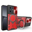 Armor case for Infinix Hot 40i, CamShield Slide, red