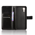 Flip case for Samsung Galaxy Xcover 7, Crazy Horse Wallet, black